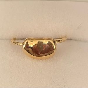 TIFFANY & Co. Tiffany K18 Ring / Bean No. 7 Gold Ladies 18K Accelerating